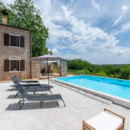 Holiday House With Private Pool Villa Ladybug Milotski Breg Exterior photo